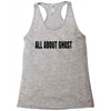 all about ghost Racerback Tank