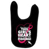 this girls heart Baby Bibs