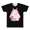 totoro with asian landscape All Over Men's T-shirt