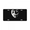 anonymous License Plate