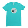 Moon Night Ladies Fitted T-Shirt