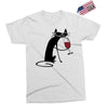 cat and wine Exclusive T-shirt