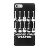 choose your weapon funny iPhone 7 Case