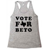 vote for beto Racerback Tank
