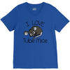 love tube mice V-Neck Tee