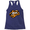 sexy lip biting Racerback Tank