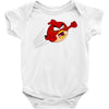 now with fists Baby Onesie