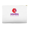stylish retro hawaiian airlines Accessory Pouches