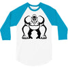 big tough gorilla musculine 3/4 Sleeve Shirt