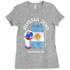 argentina national team youth 2018 fifa world cup Ladies Fitted T-Shirt