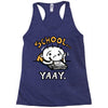 school...yaay! Racerback Tank