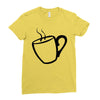 coffee Ladies Fitted T-Shirt