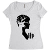 Harry Potter Deer Women's Triblend Scoop T-shirt