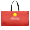 atticus finch funny Weekender Totes