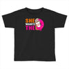 She Wants The D - Dunkin Donuts Toddler T-shirt