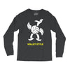 volleyball style sport funny gift present outdoor Long Sleeve Shirts