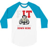 we all lift down here 3/4 Sleeve Shirt