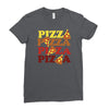 pizza lover 2 Ladies Fitted T-Shirt