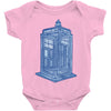 relative dimensions Baby Onesie