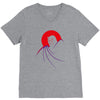 magnetic knight V-Neck Tee