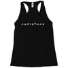 friends tv show parody christmas Racerback Tank