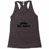 big man little man Racerback Tank