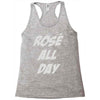 rose' all day Racerback Tank
