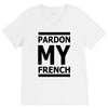 pardon my french V-Neck Tee