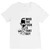 Who the Fook Is That Guy, McGregor VS Alvarez V-Neck Tee