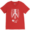 pregnant halloween costume V-Neck Tee