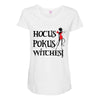hokus pokus witches Maternity Scoop Neck T-shirt