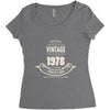 premium vintage 1978 classic perfectly aged limited edition Women's Triblend Scoop T-shirt