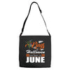 Halloween Kings Are Born In June Adjustable Strap Totes