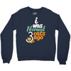 i was normal cats Crewneck Sweatshirt
