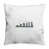evolution of espionage Throw Pillow