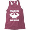 Training to be Like All Might Racerback Tank