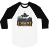 I Want to Leave 3/4 Sleeve Shirt