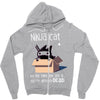 ninja cat Zipper Hoodie