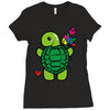 love turtle Ladies Fitted T-Shirt