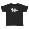 you don't gnome me Toddler T-shirt
