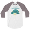 i hate the morning 3/4 Sleeve Shirt