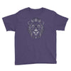 lion face lines Youth Tee