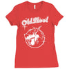 old skool Ladies Fitted T-Shirt