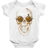 skull coffee Baby Onesie
