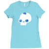 skull full of cats Ladies Fitted T-Shirt