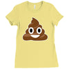 pile of poo Ladies Fitted T-Shirt