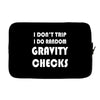 gravity check Laptop sleeve