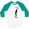 penguin american apparel 3/4 Sleeve Shirt