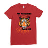 My Favorite People Call Me Papa Ladies Fitted T-Shirt