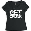 get crunk 2 Women's Triblend Scoop T-shirt